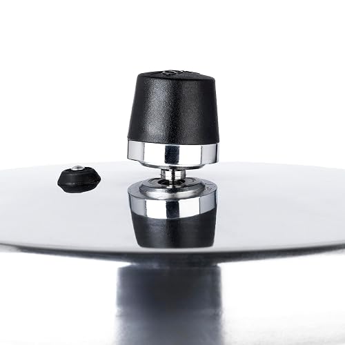 Ekco | Olla Express 8 Litros Classic Aluminio con 6 Sistemas de Seguridad | Cuerpo y tapa de aluminio, Cocción rápida, Certificado NOM, Cocina saludable