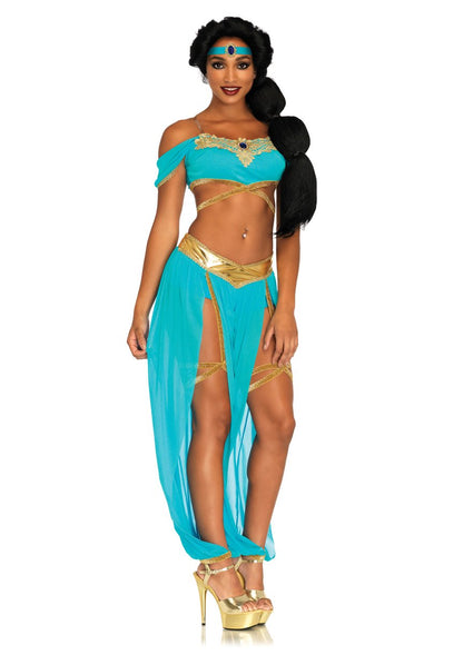 Leg Avenue Oasis - Disfraz de Princesa árabe para Mujer