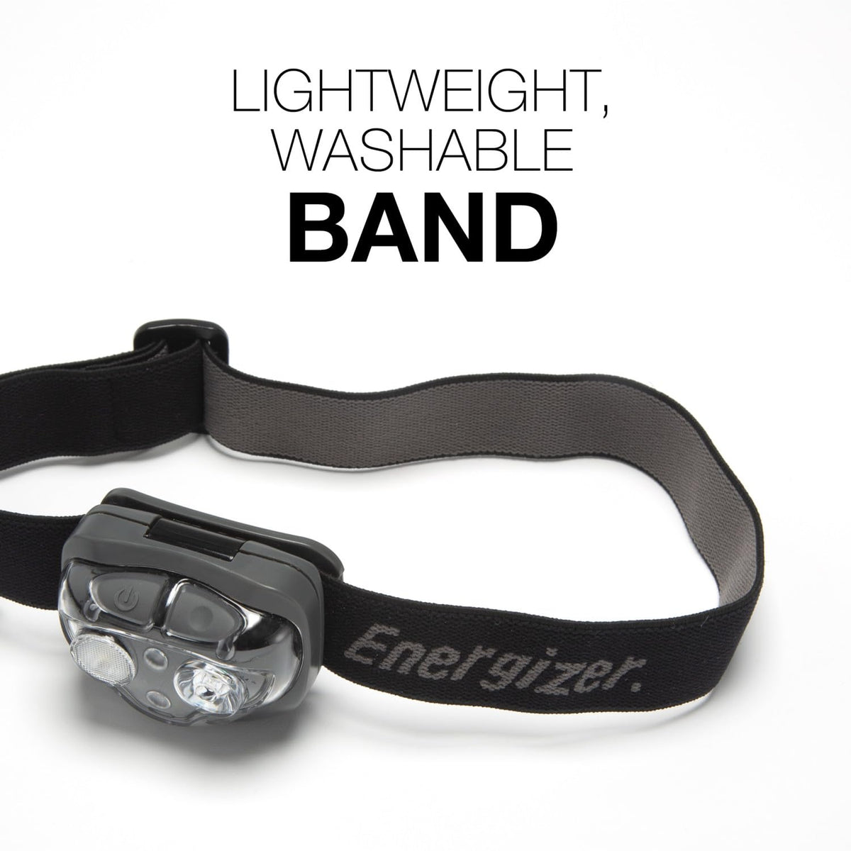 Energizer High-Powered LED Headlamp Flashlights, IPX4 Water Resistant, Super Bright LED, Multiple Light Modes, Best Headlight for Camping, Running, Outdoors, Emergency Light, Batteries Included