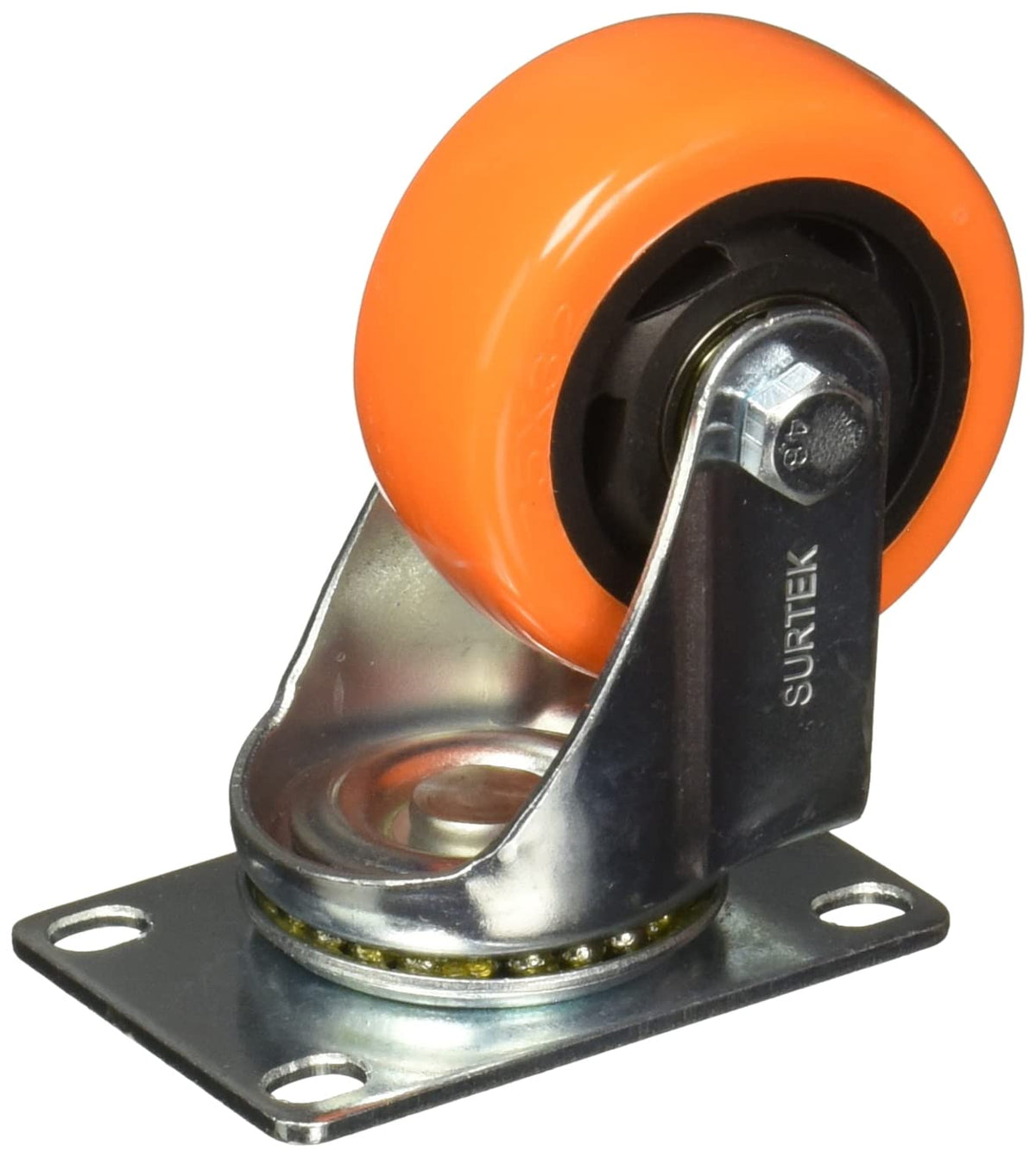 Surtek RV7G Rodaja de PVC naranja giratoria 3"
