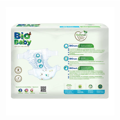 Bio Baby Pañal Bebé , Talla 6 XXG -grande, 160 units