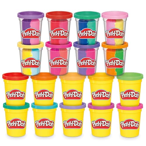 Play-Doh Súper Pack De Colores - 22 Latas De Masa Para Moldear, Manualidades Y Actividades Creativas