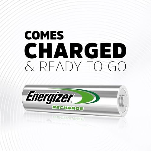 Energizer Baterías AA Recargables, batería Universal Doble A precargada, 16 Unidades