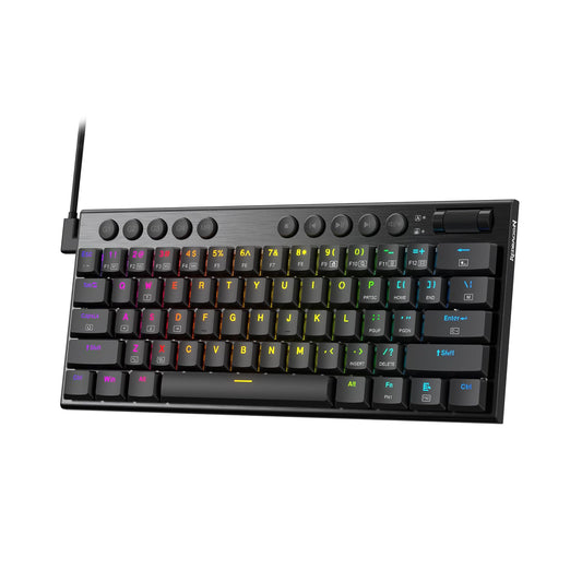 Redragon K632 Teclado mecánico Gamer RGB 60% alambrico, Teclado Ultra Low Profile Red Switch