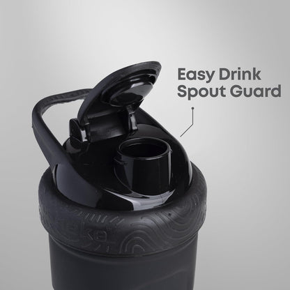 Smartshake Reforce TMNT Shaker Acero Inoxidable 900 ml – Edición Teenage Mutant Ninja Turtles, Antiderrames, Libre de BPA y DEHP, Mezcla Silenciosa, Botella Mezcladora Fitness
