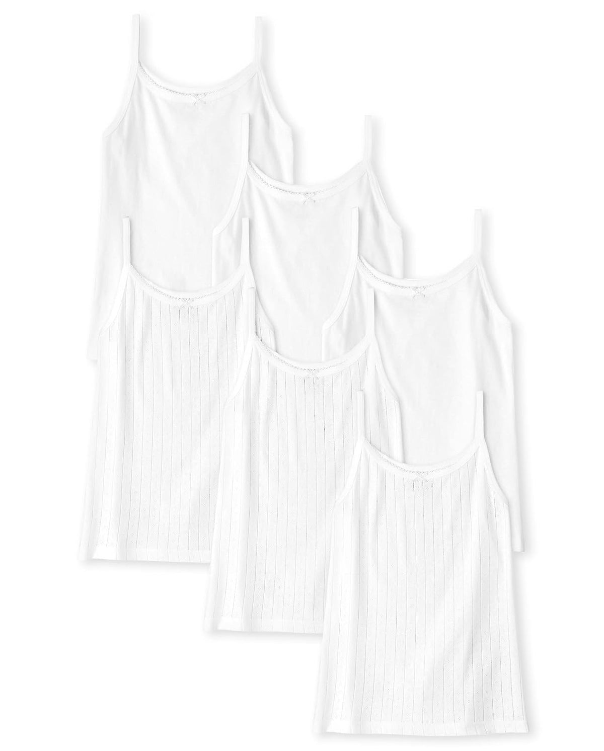 The Children's Place Camisola sin Mangas para niña, Paquete de 6