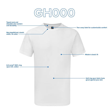 Gildan Hammer Playera de Adulto Camiseta para Hombre