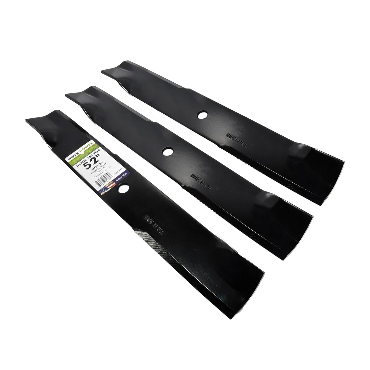 Maxpower 561145B 561145 - Juego de Cuchillas, Color Negro
