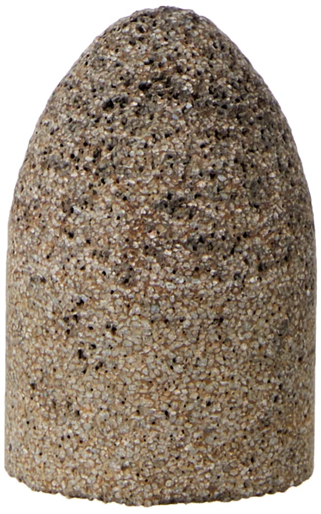 PFERD - Cono redondo tipo 16, óxido de aluminio, 2" x 3", 5/8-11, 18144 RPM, grano 16