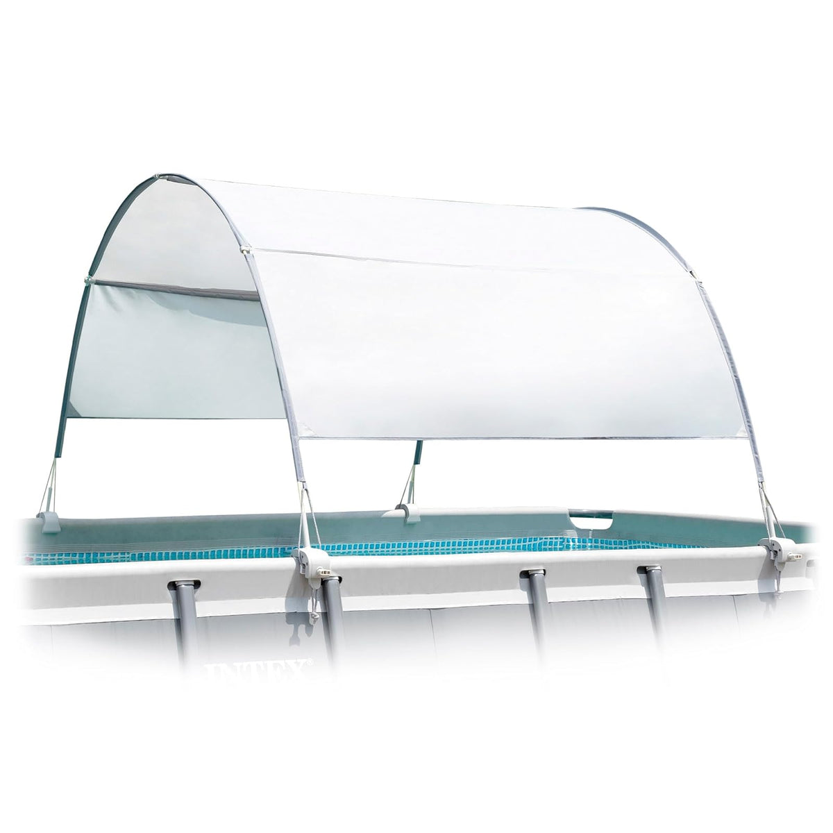 Intex 28054 Toldo para Piscina Rectangular de 9 pies y más pequeña
