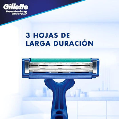 Gillette Rastrillo para Afeitar Desechables, Paquete de 8 Unidades
