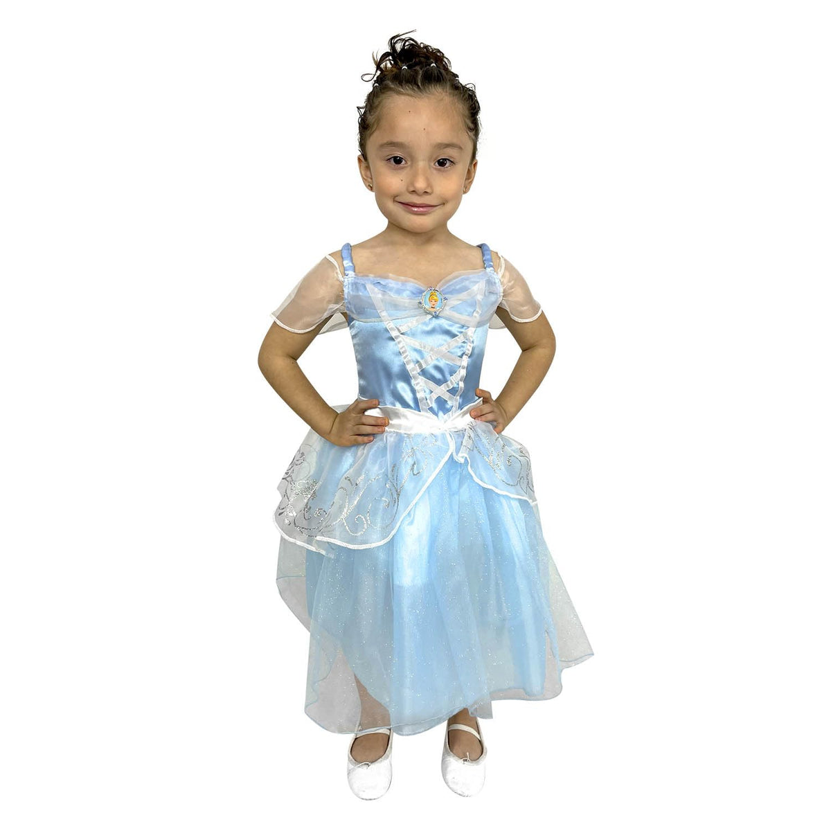 Disfraz Infantil, Cenicienta, Disney, Princesa, Talla 6 años