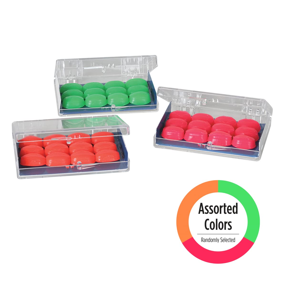 Apothecary ED0265 Tapones de Oído de Silicón para Niños, Caja con 6 Pares