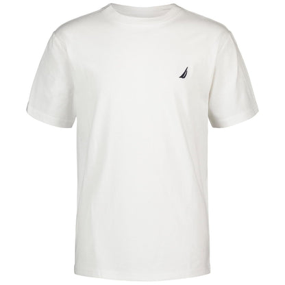 Nautica Camiseta de Manga Corta para Niño Color Ceramic - 6 - Blanco