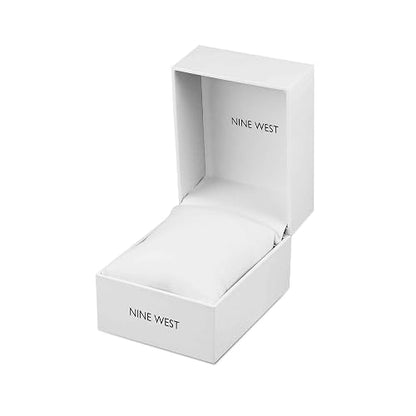 Nine West - Reloj de pulsera de malla para mujer