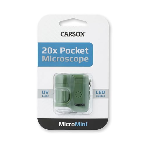 Carson Pocket Microscope with Built-In