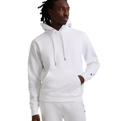 Champion Sudadera Powerblend con Capucha para Hombre - CH - Blanco