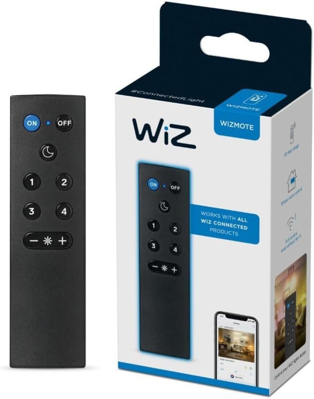 WiZmote - Control remoto para focos y accesorios inteligentes WiZ