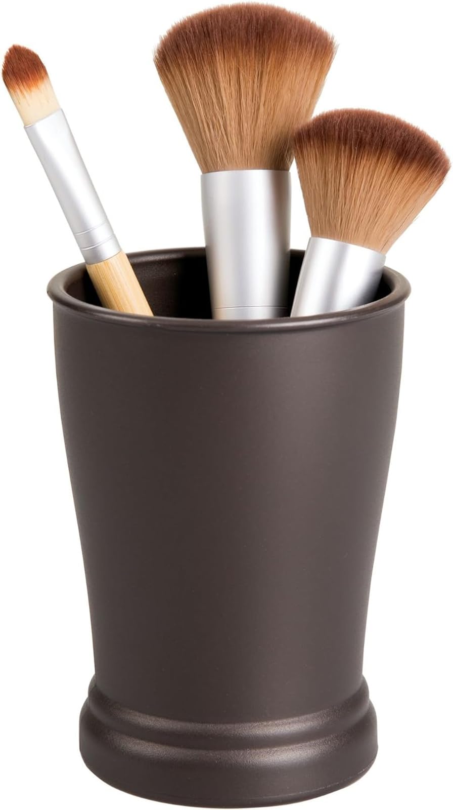 InterDesign 93750 Kent Tumbler Cup for Bathroom Vanity Countertops, Bronze