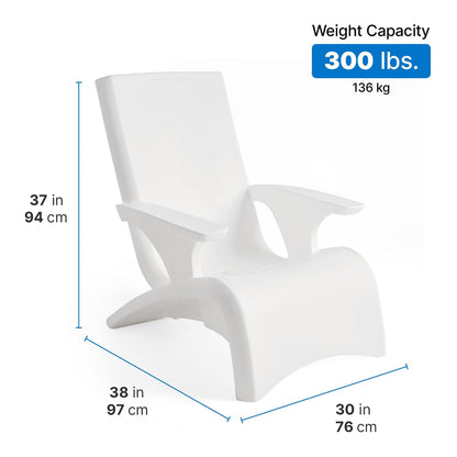 Step2 Vero - Silla para Piscina, Color Blanco