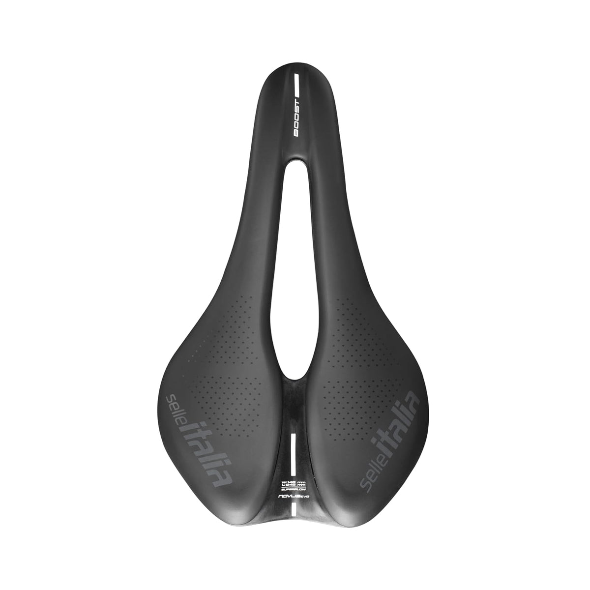 Selle Italia, Novus EVO Boost TM Superflow, Road, MTB, and Gravel Bike Saddle - for Men and Women