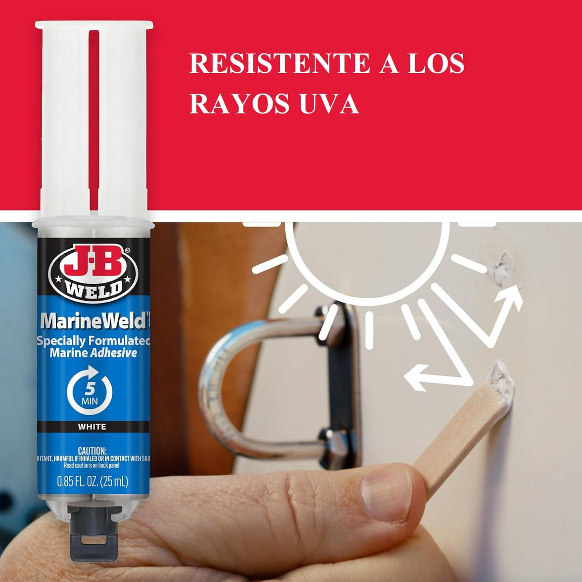J-B Weld JB Weld Oficial Adhesivo a Prueba de Agua 50172SPA 25ml
