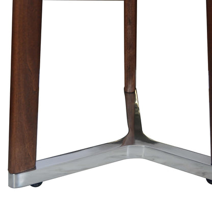 Luzerna CM-0254 Lámpara De Piso Benka, Color Poplar Nogal, 2 Unidades