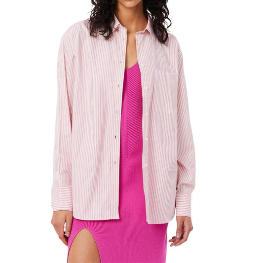 Lacoste Popeline - Camisa de Manga Larga para Mujer