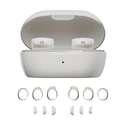 Bose Auriculares inalámbricos con reducción de Ruido QuietComfort, Auriculares Bluetooth Lifestyle con reducción Activa de Ruido, hasta 8.5 Horas de duración de la batería, Color Blanco