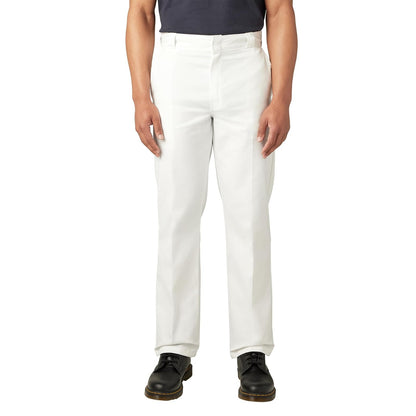 Dickies Original 874 Pantalón de Trabajo para Hombre - 32W x 34L - Blanco