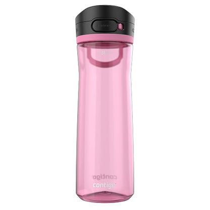 Contigo Botella de Agua Plástico Libre de BPA 710 ML Azalea Antiderrames Jackson 2.0 con Asa Boquilla Cubierta