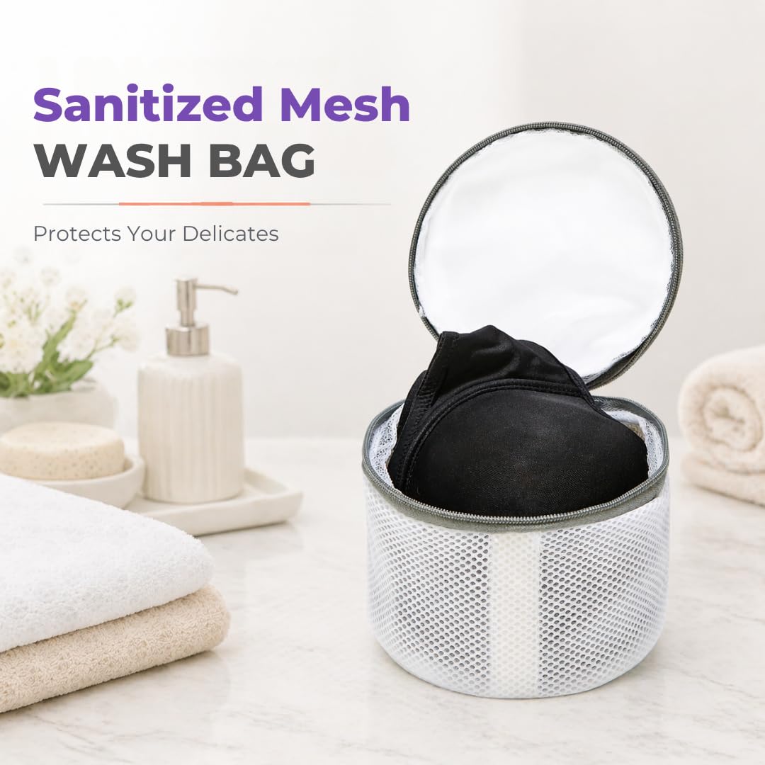 Woolite Nuevo y Mejorado sanitzed Treated- Brasier Bolsa de Lavado de Malla