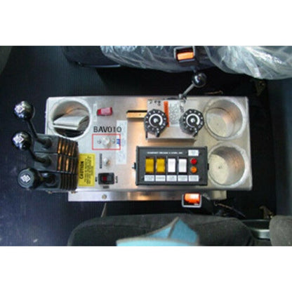 Buyers Products BAV010 Válvula de Aire Manual de 4 Vías y 2 Posiciones con 5 Puertos NPT de 1/8 in, Negro