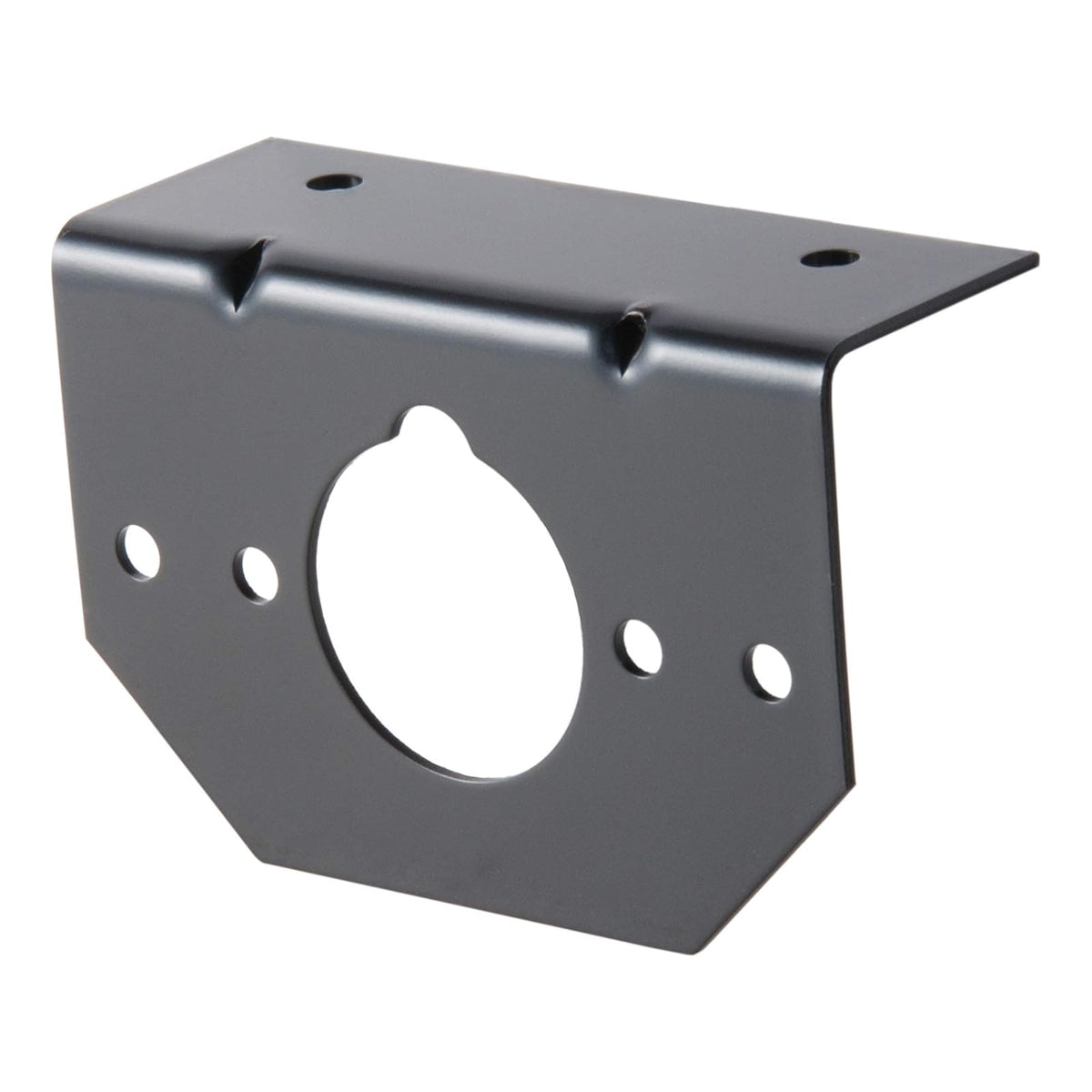 CURT Soporte de Montaje para Arnés de Cableado de Remolque de 4 o 6 Vías 57208, Negro