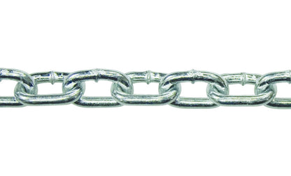 KingChain 519171 15' Zinc Plated Straight Link Coil Chain