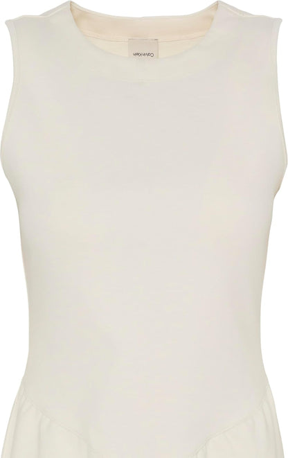 Calvin Klein SL Interlock Crew NK Flare Midi Dress Vestido Mujer