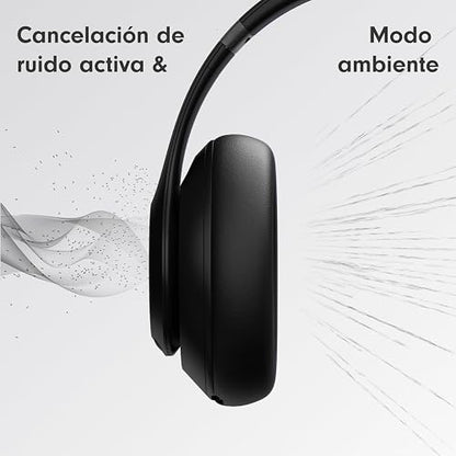 Beats Studio Pro - Audífonos Bluetooth inalámbricos con cancelación de Ruido - Audio Espacial Personalizado, Audio Lossless Mediante USB-C, compatibilidad con Apple y Android - Negro
