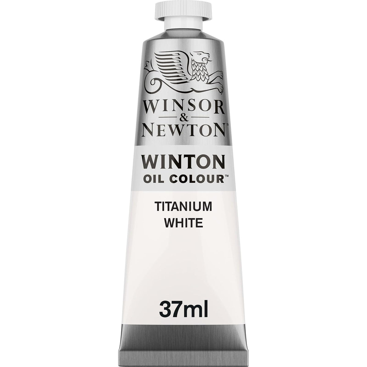 Winsor & Newton Winton Pintura al Óleo, Tubo de 37 ml - Tubo de 1.2 onzas - Blanco (Titanium White 644)