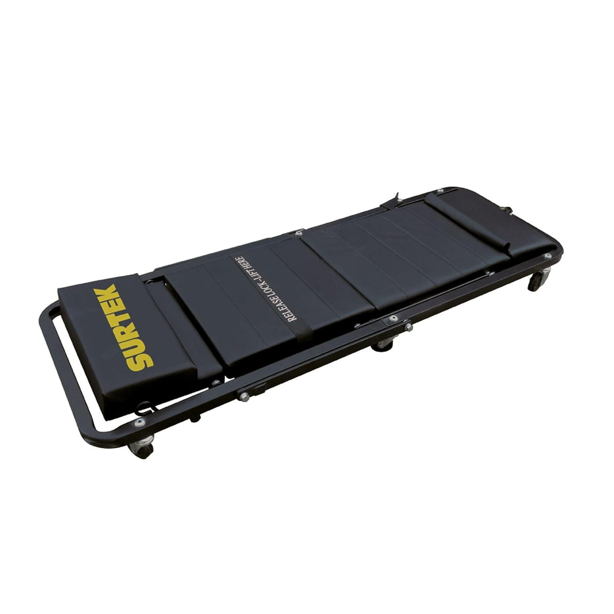 Surtek 137067 Cama-banco para mecánico ajustable acolchonada, 48"