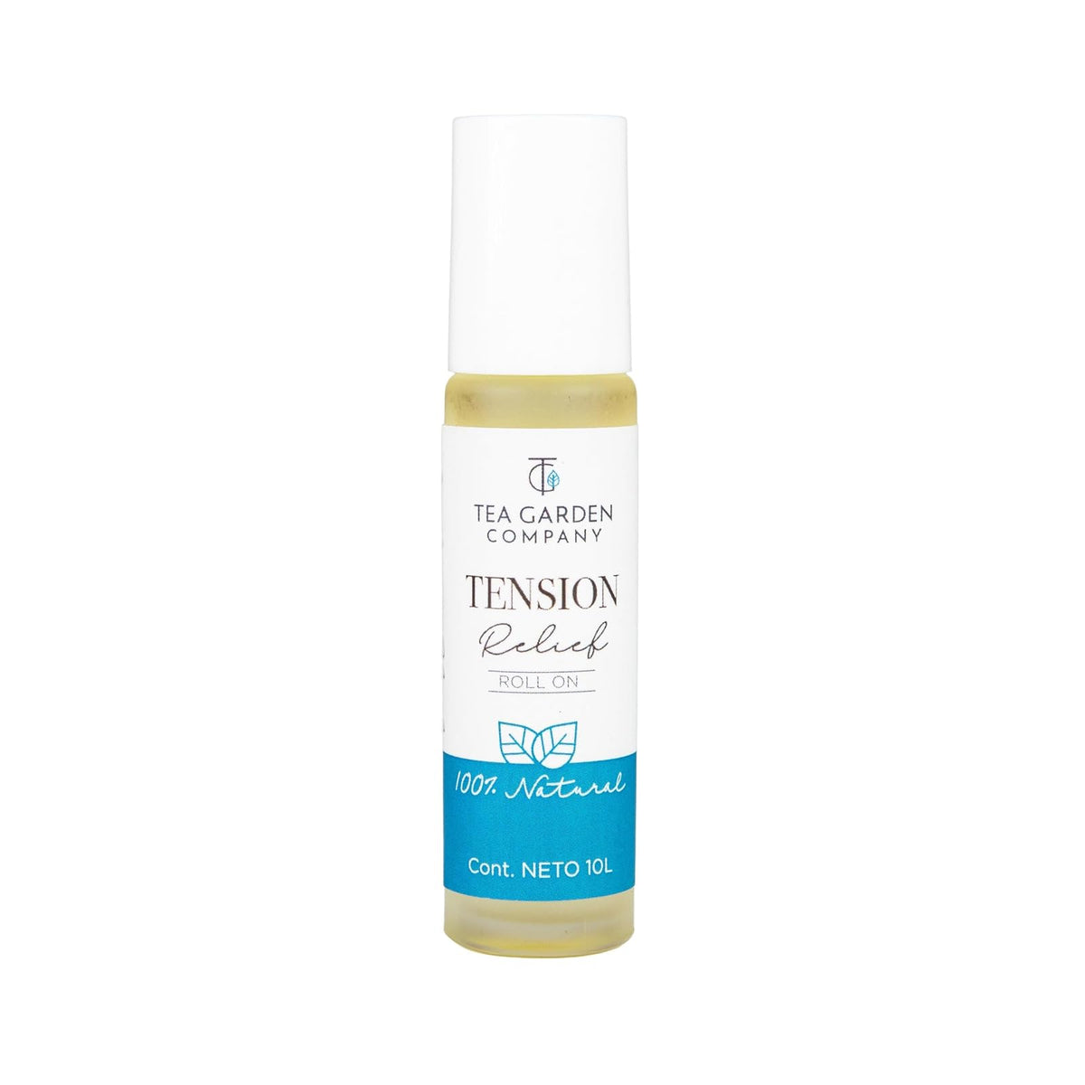 Tea Garden Company Roll On Aromático de Lavanda y Menta – Aroma Floral y Herbal – Ideal para Rutina Nocturna y Momentos de Relajación – 10 ml
