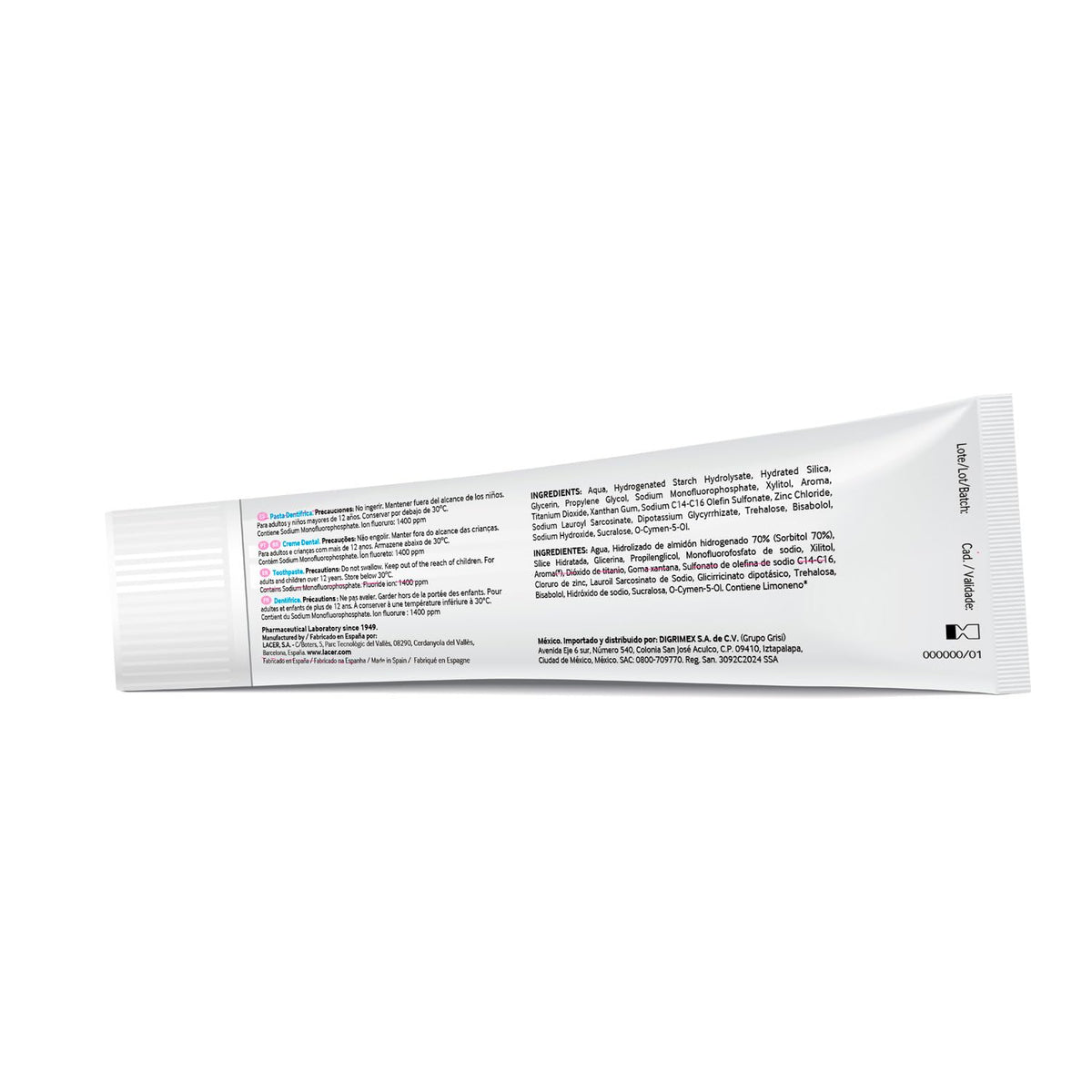 Periodentyl Lacer Pasta Dental, 75 Ml, Pack of 1
