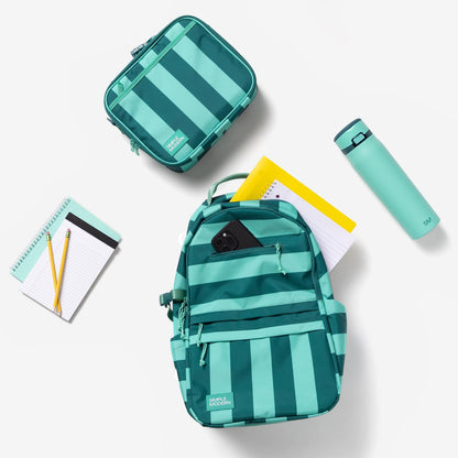 Simple Modern Hadley con Correa para el Hombro | Lonchera para Niños, Adolescentes y Adultos | Bolsa Aislada para Niñas, Niños, Mujeres y Hombres | Contenedores para Comida | Midnight Black