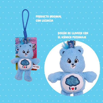 Ruz Llavero Peluche Care Bears 10 cm Suave con Aro Metálico | Accesorio para Mochila Bolsa o Llaves | Diseño Ligero y Resistente Ideal para Uso Diario o Regalo | Multicolor
