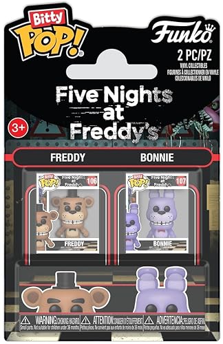 Funko Pop! Bitty 2-Pack: Five Nights at Freddy'S - Freddy & Bonnie
