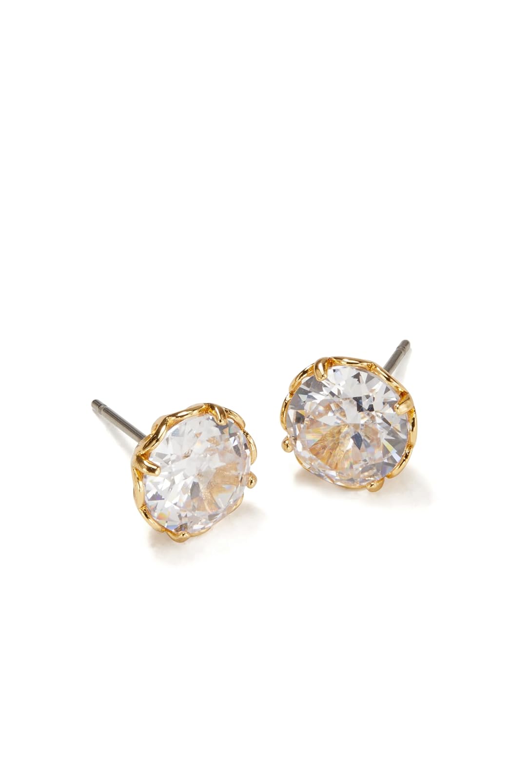 Kate Spade New York That Sparkle - arete redondos para mujer - Corte princesa - Circonita cúbica - Cierre posterior