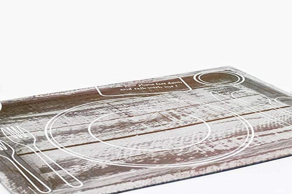Uttara Block de 25 manteles Individuales de Papel Reciclado para Uso Diario y Eventos Especiales - de Uso rápido e higiénicos 33x46 cm