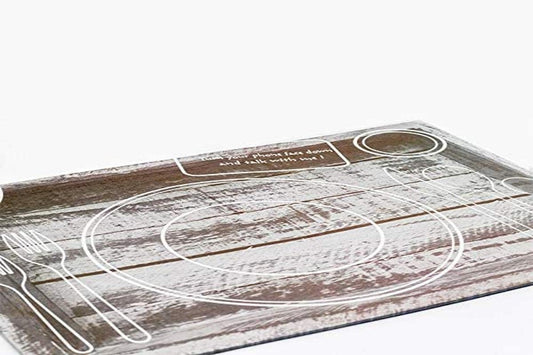 Uttara Block de 25 manteles Individuales de Papel Reciclado para Uso Diario y Eventos Especiales - de Uso rápido e higiénicos 33x46 cm