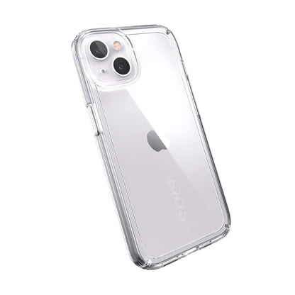 Speck MagSafe - Funda para iPhone 13, protección contra caídas y cámaras, Funda Transparente para teléfono, Compatible con Carga inalámbrica, se Adapta a Todos los Modelos de 6.1 Pulgadas,