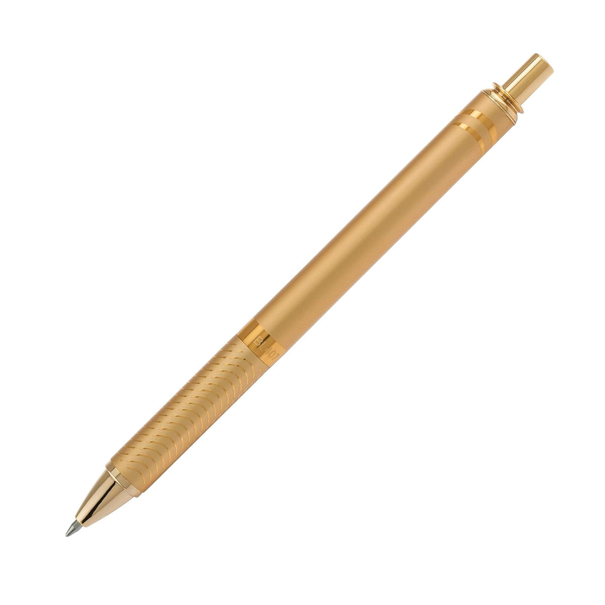 Pentel EnerGel Alloy RT Bolígrafo de Gel Líquido, 0.7 mm - Dorado