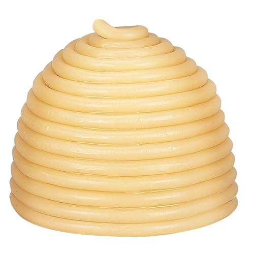 Candle by The Hour 70-Hour Beehive Candle Refill, Eco-Friendly Natural Beeswax with Cotton Wick